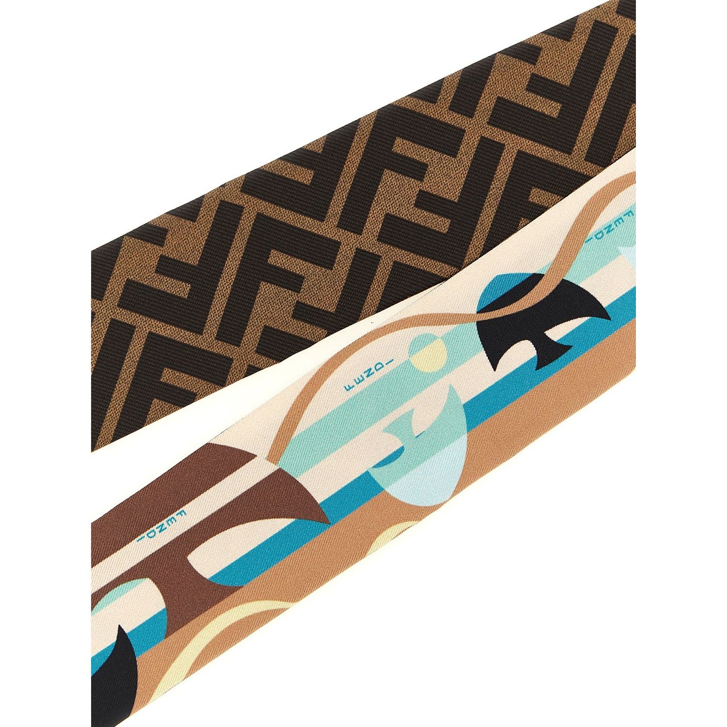 Fendi Multicolor Silk Foulard