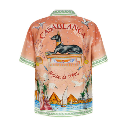 Casablanca Multicolor Silk Blouse