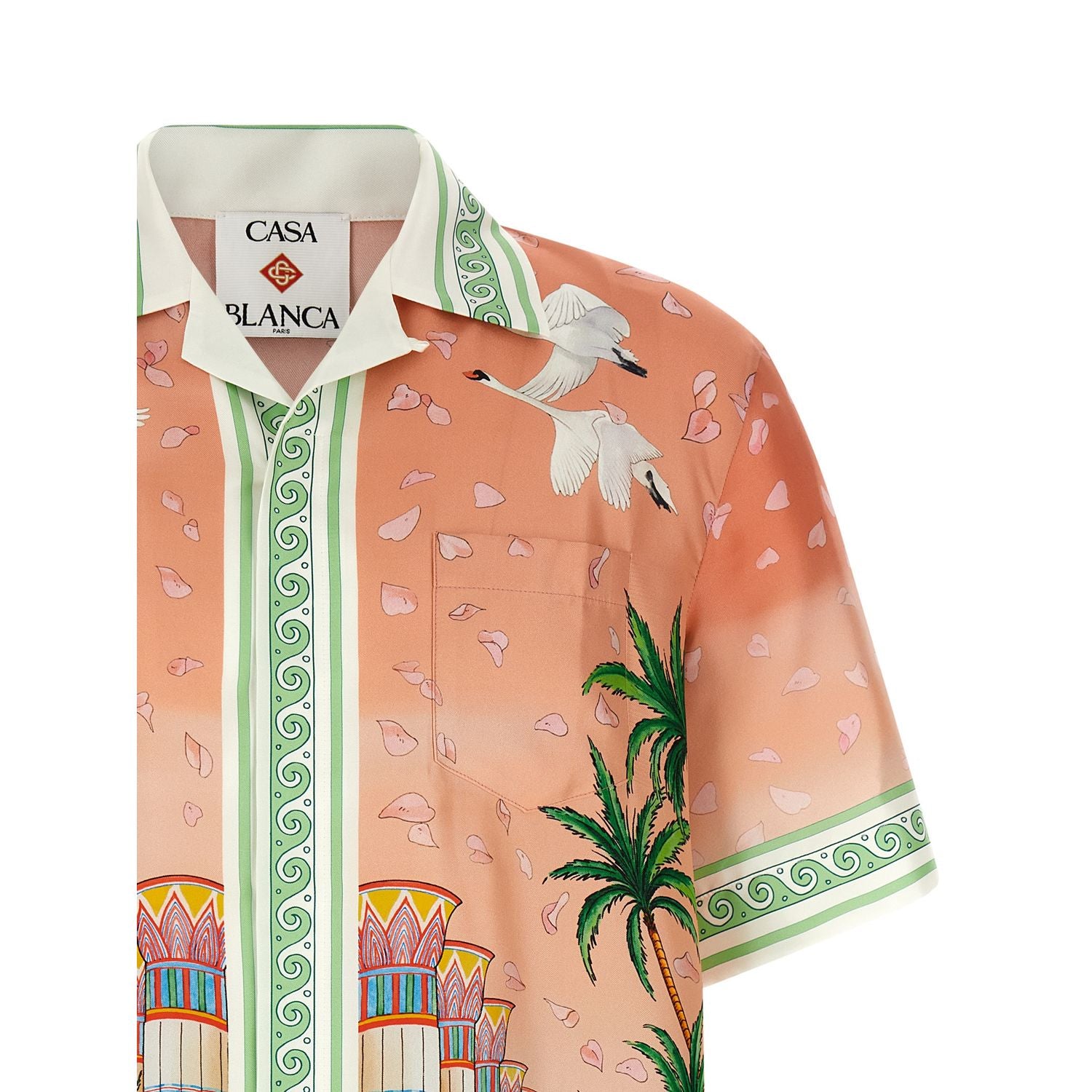 Casablanca Multicolor Silk Blouse