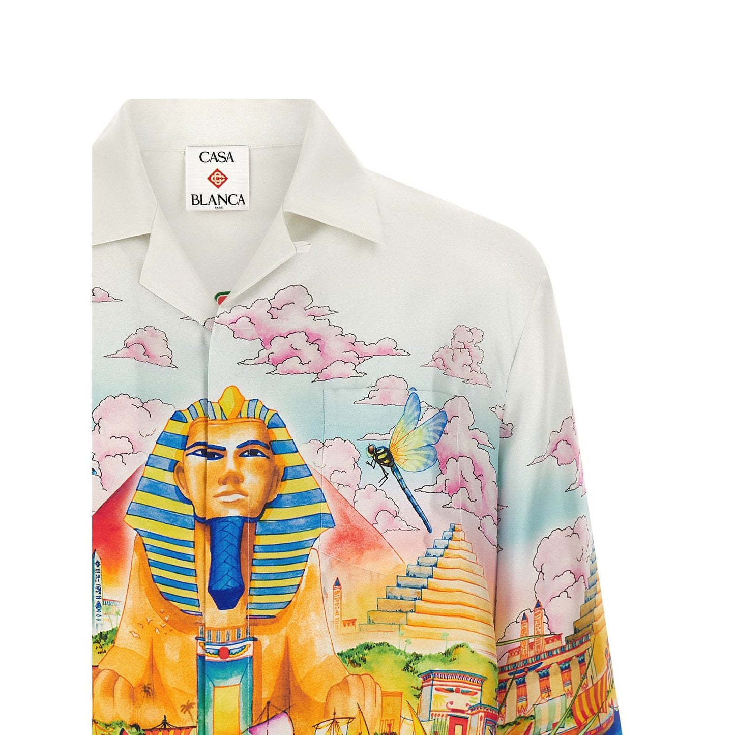 Casablanca Multicolor Silk Blouse