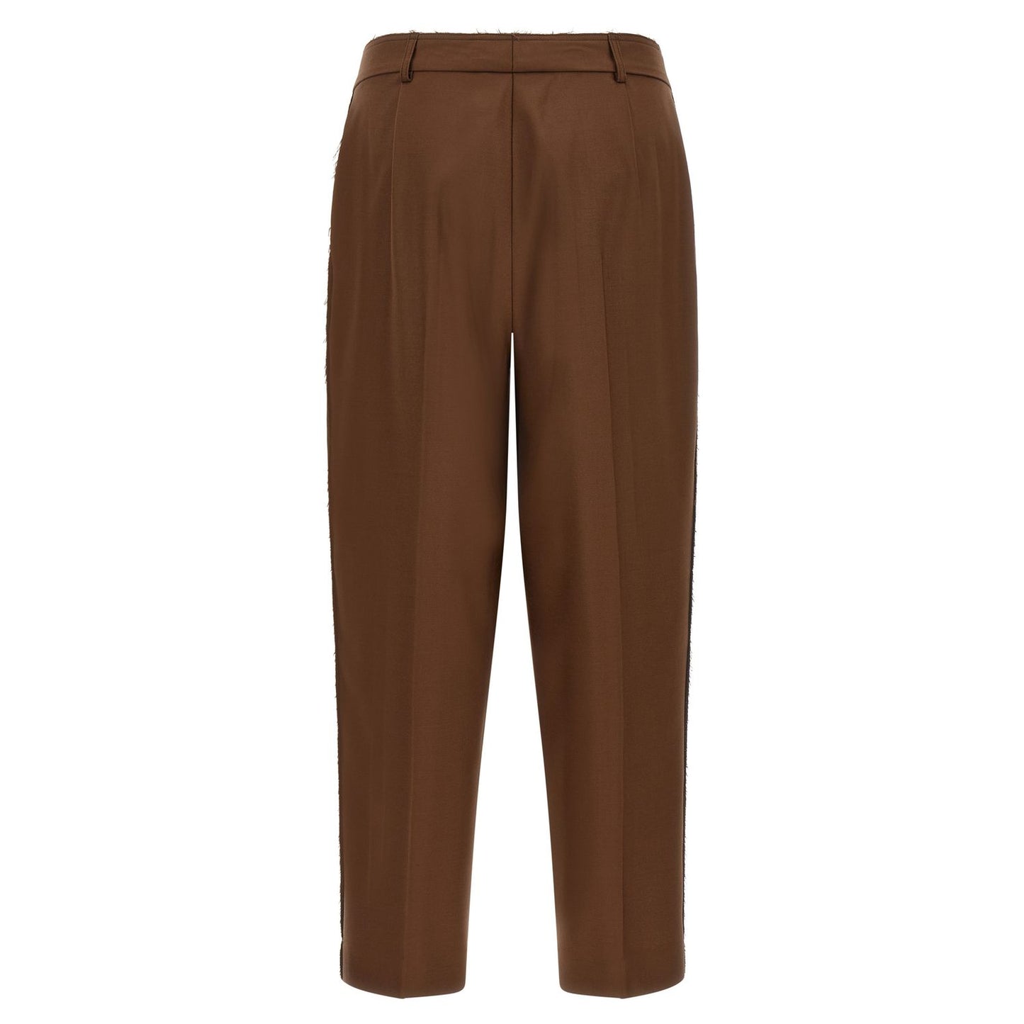 Gianluca Capannolo Beige Wool Casual Pants