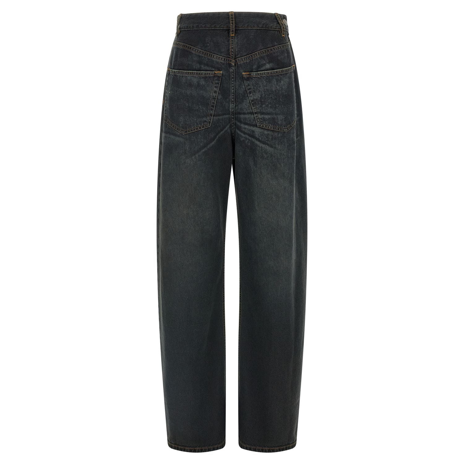MM6 Maison Margiela Blue Cotton Flared Jeans