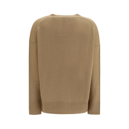 Allude Beige Cashmere Sweatshirt