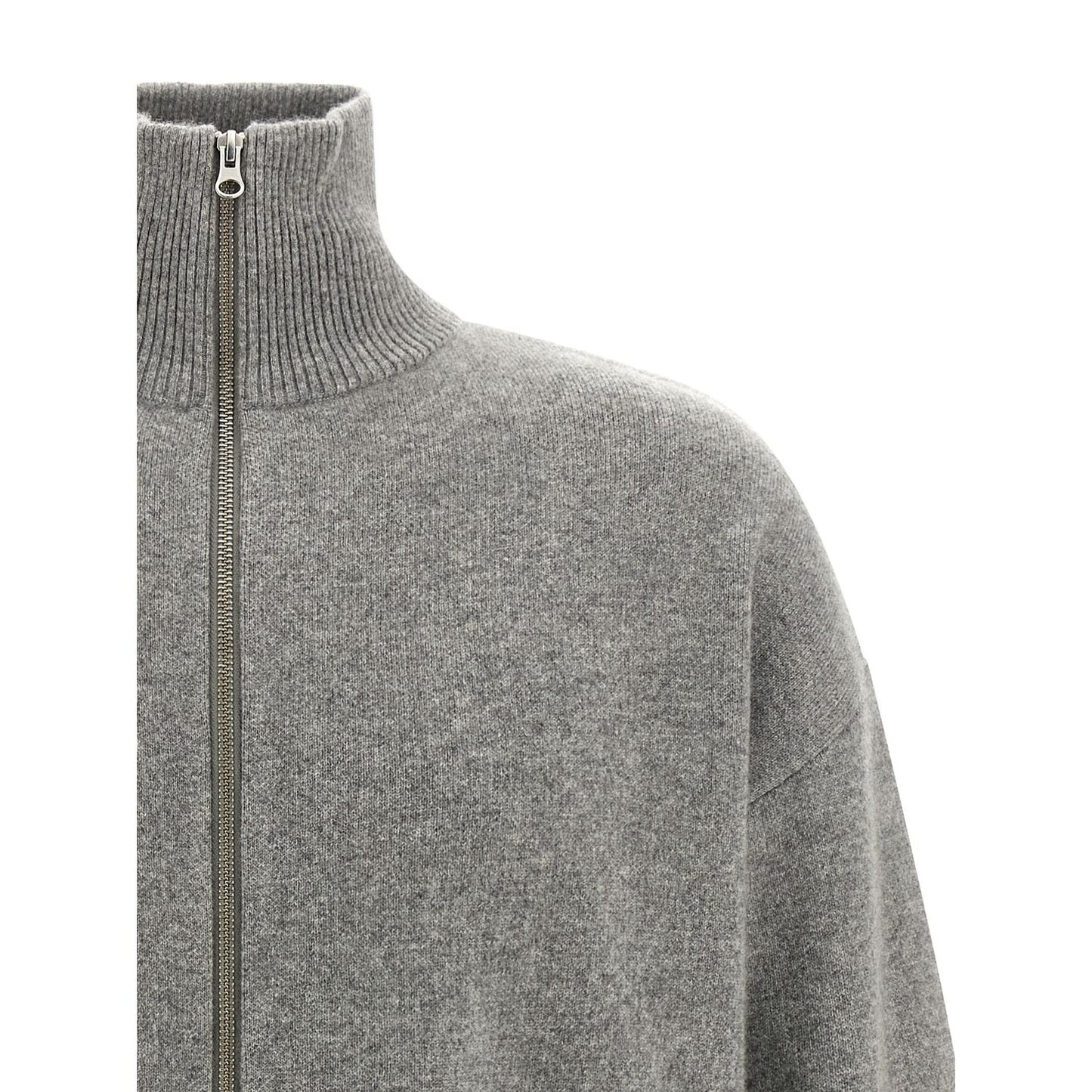 Extreme Cashmere Gray Cashmere Cardigan
