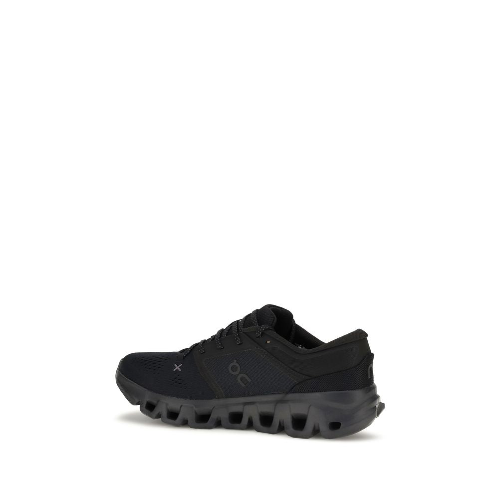 ON Black Recycled Polyester Athletic Sneakers