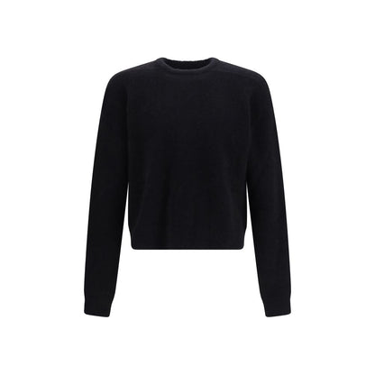 Rick Owens Black Alpaca Vicugna Pacos Sweatshirt