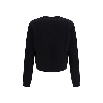 Rick Owens Black Alpaca Vicugna Pacos Sweatshirt
