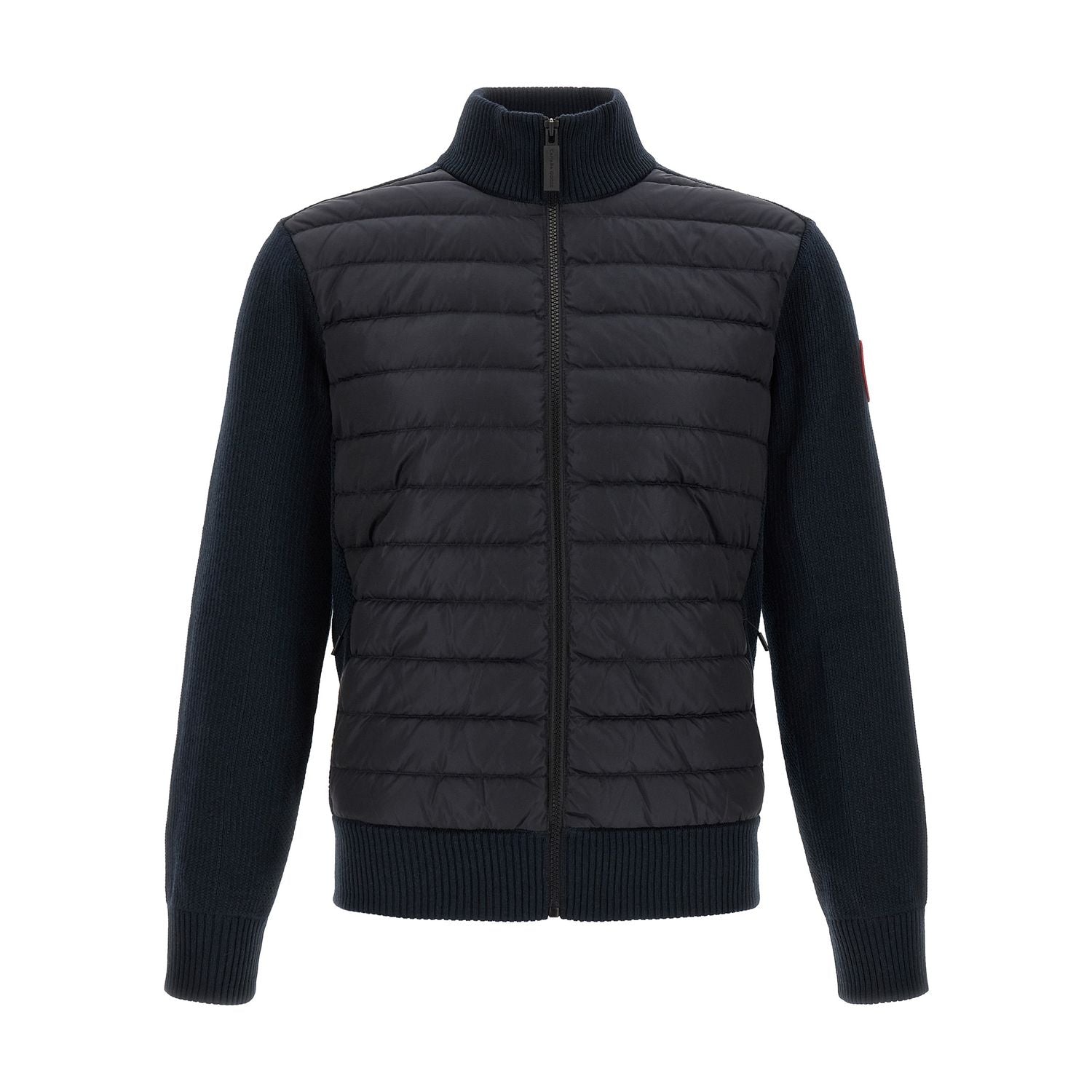 Canada Goose Black Wool Full-Length Jacket