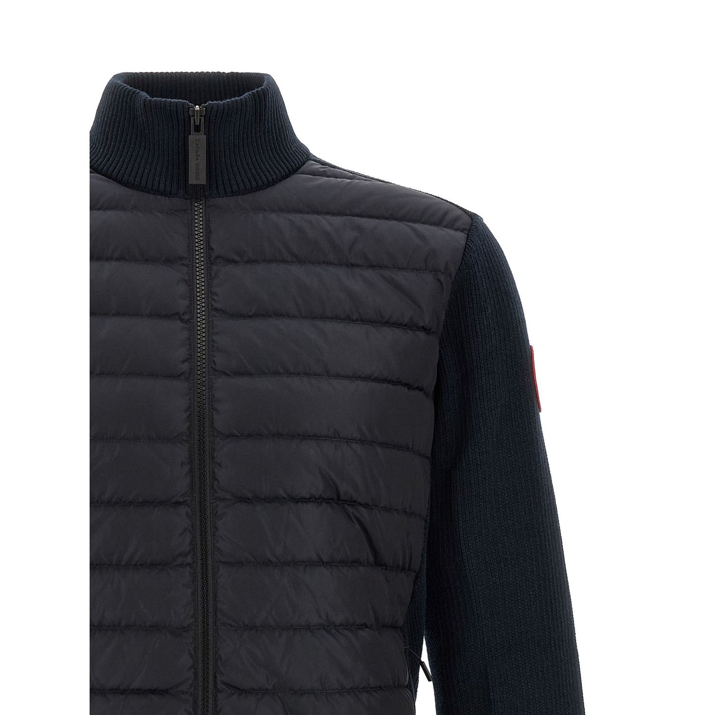 Canada Goose Black Wool Full-Length Jacket