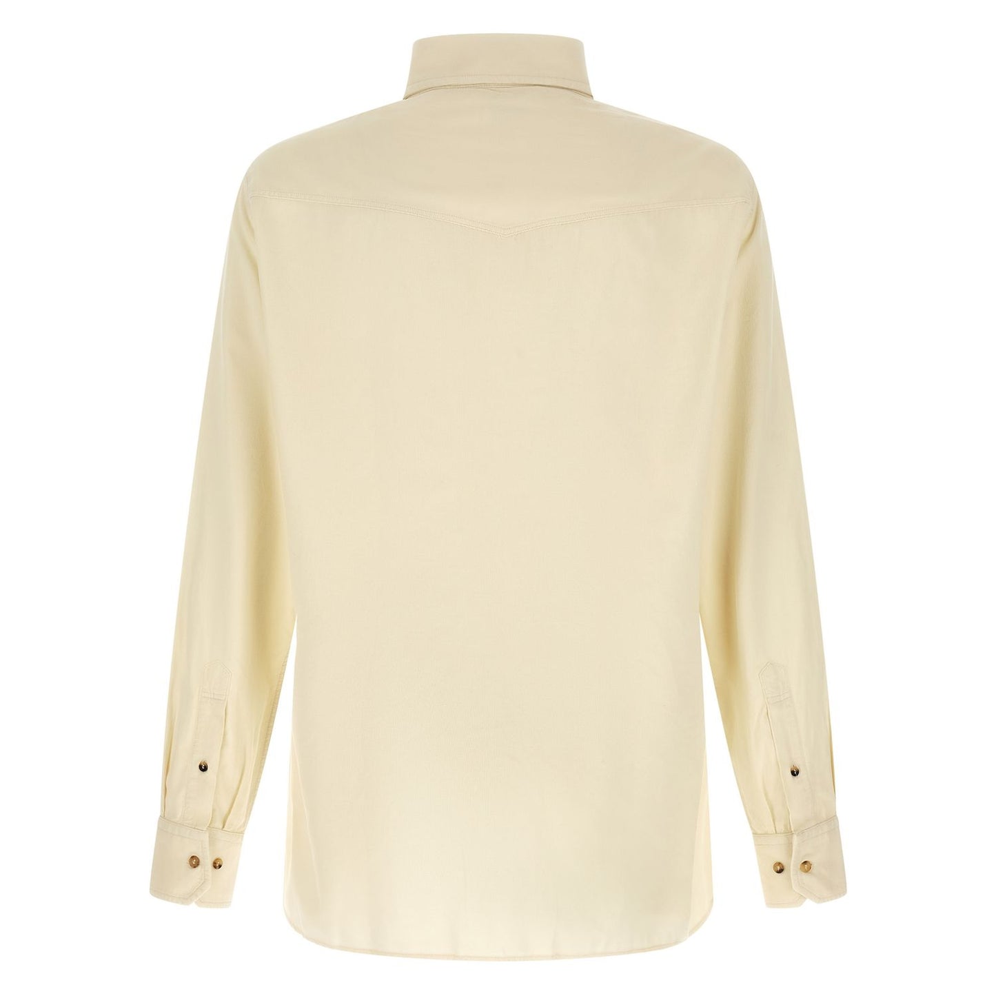 Brunello Cucinelli White Cotton Blouse