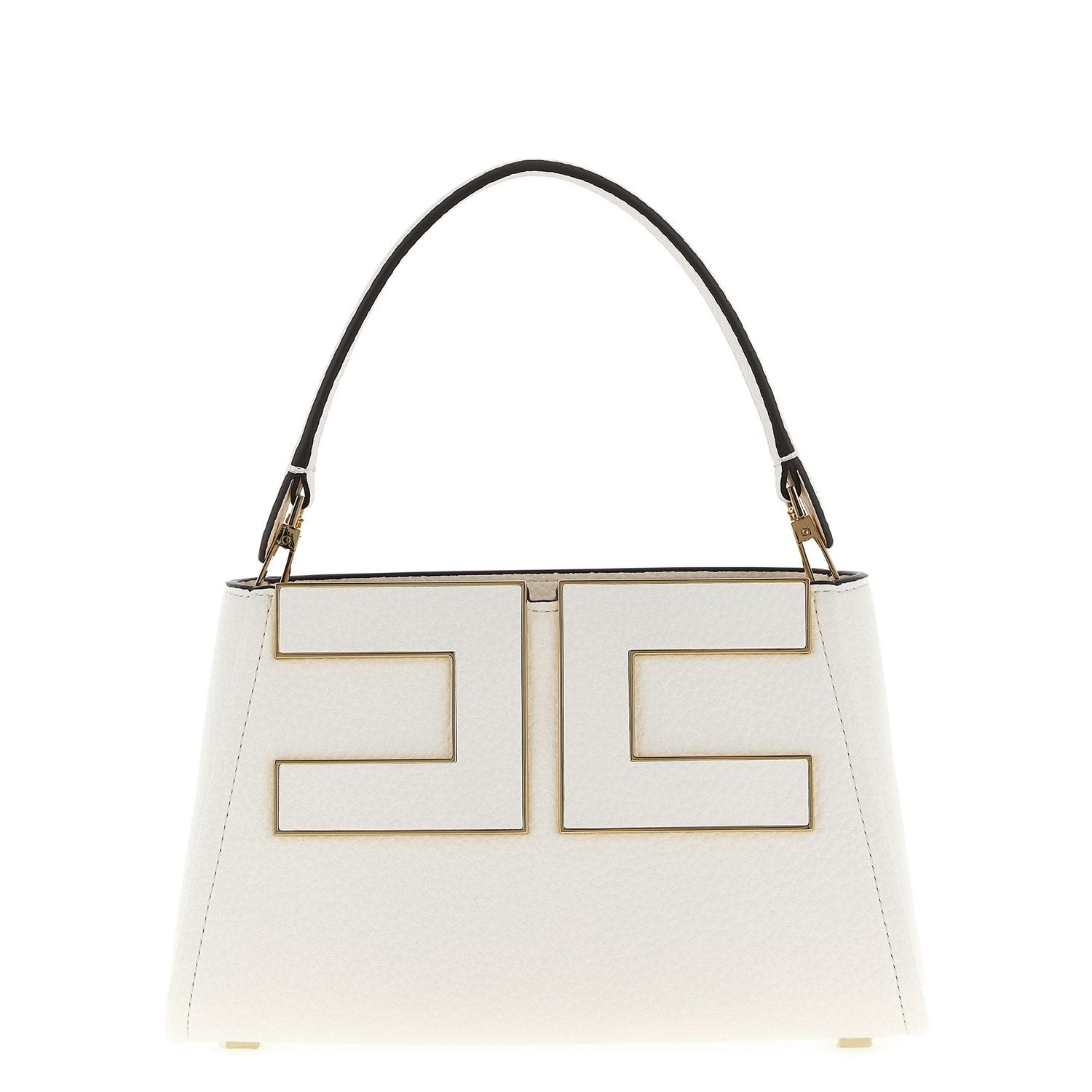 Elisabetta Franchi White Polyester Handbag