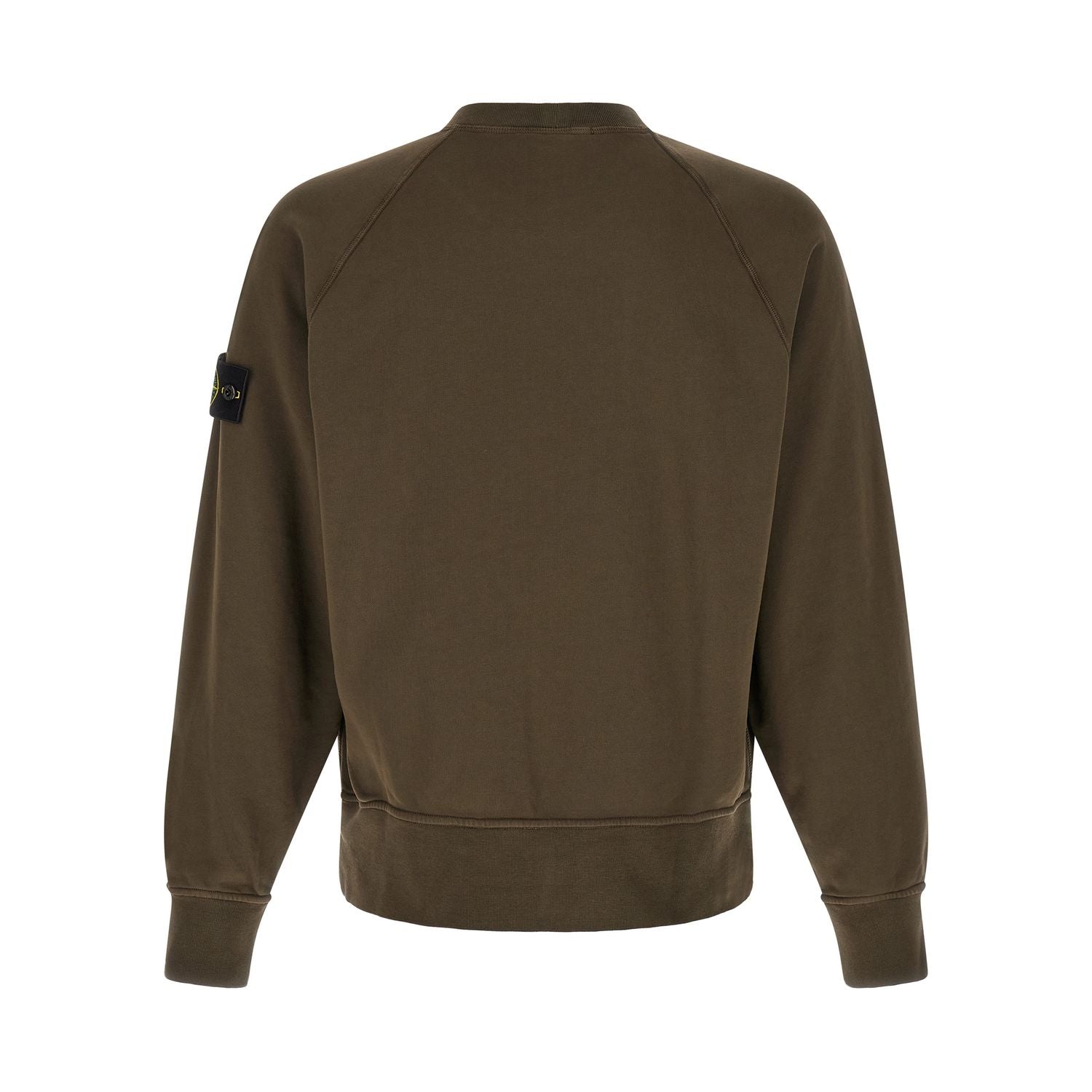 Stone Island Gray Cotton Sweatshirt