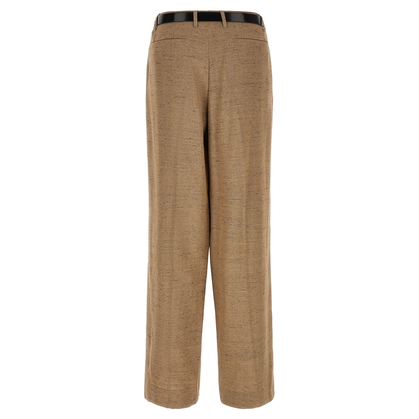 Dolce & Gabbana Beige Viscose Casual Pants