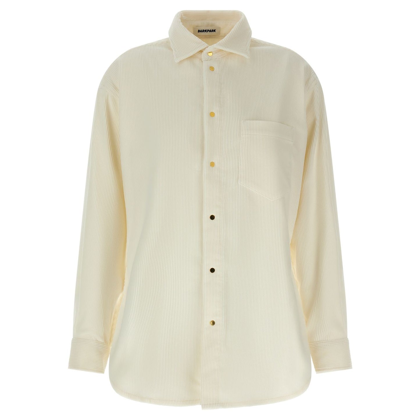 Darkpark White Cotton Blouse