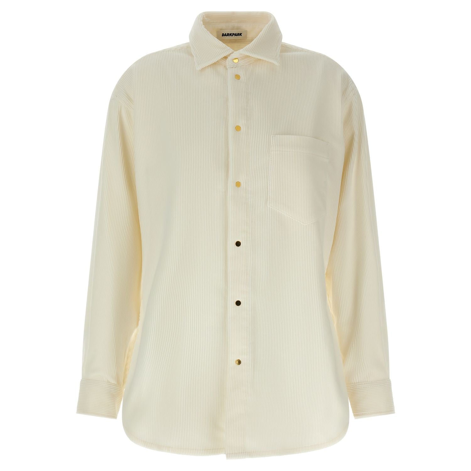Darkpark White Cotton Blouse