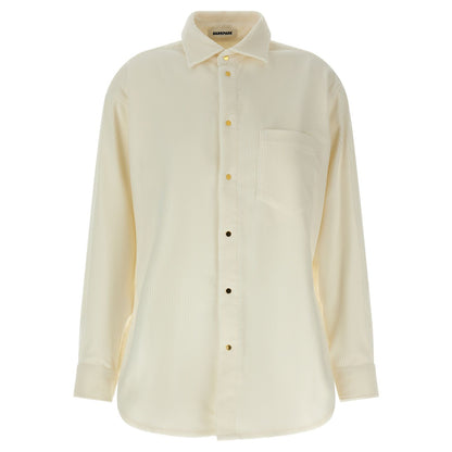 Darkpark White Cotton Blouse