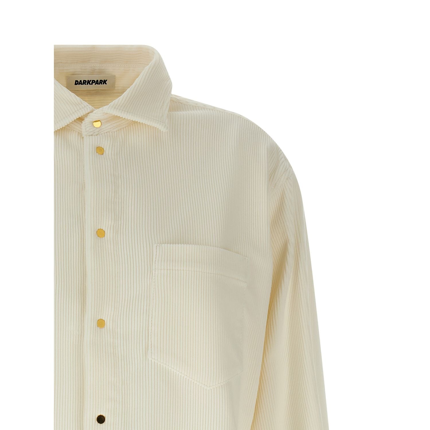 Darkpark White Cotton Blouse