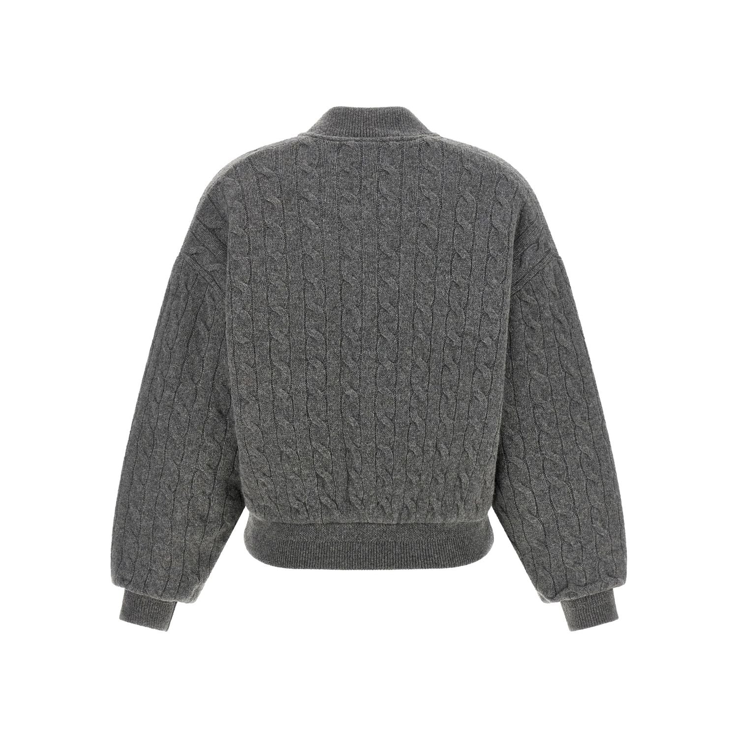 Polo Ralph Lauren Gray Wool Bomber