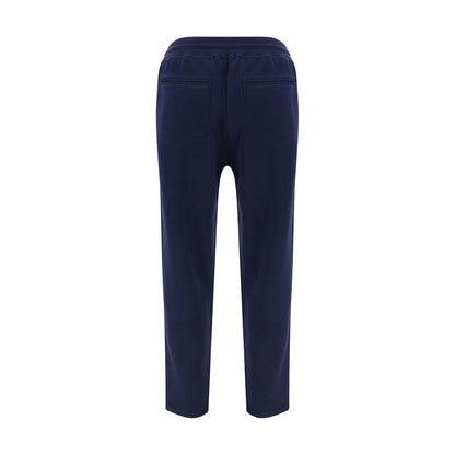 Brunello Cucinelli Blue Cotton Joggers (Workout Pants)