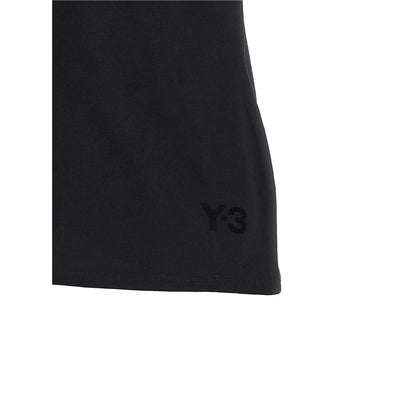 Y-3 Black Cotton T-Shirt