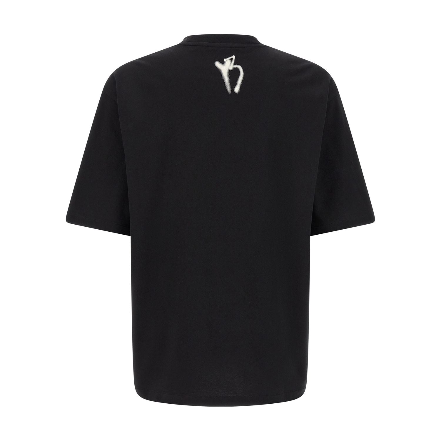 Y-3 Black Cotton T-Shirt