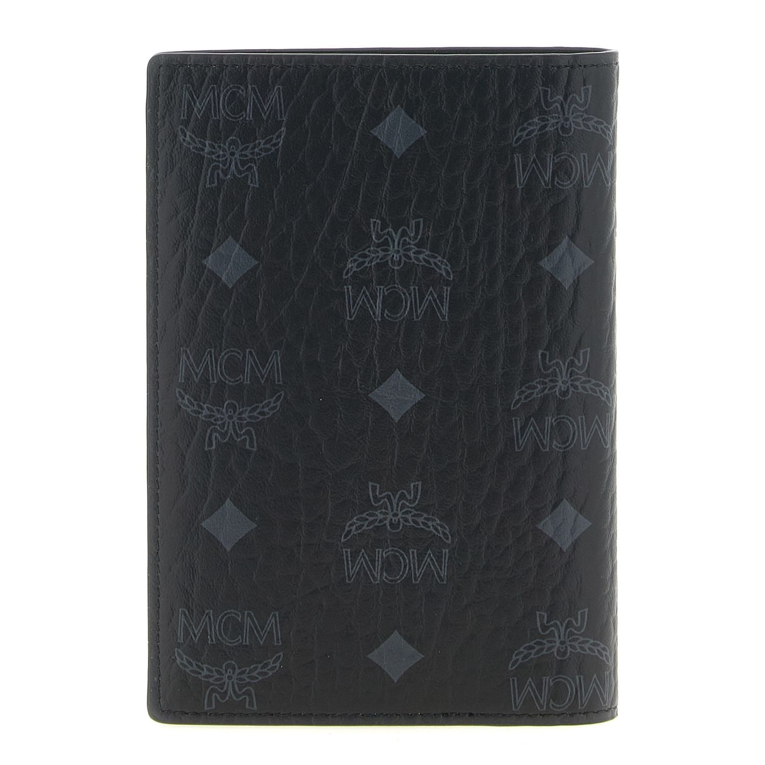 MCM Black Polyethylene Wallet