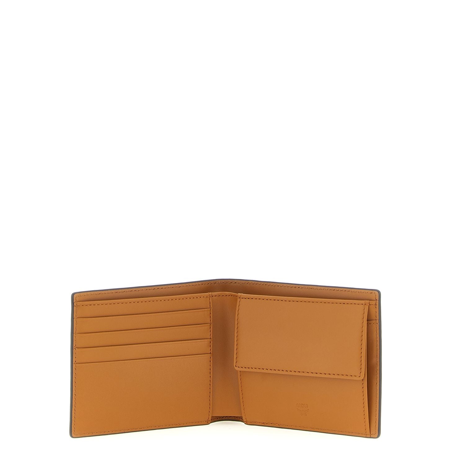 MCM Brown Polyethylene Wallet
