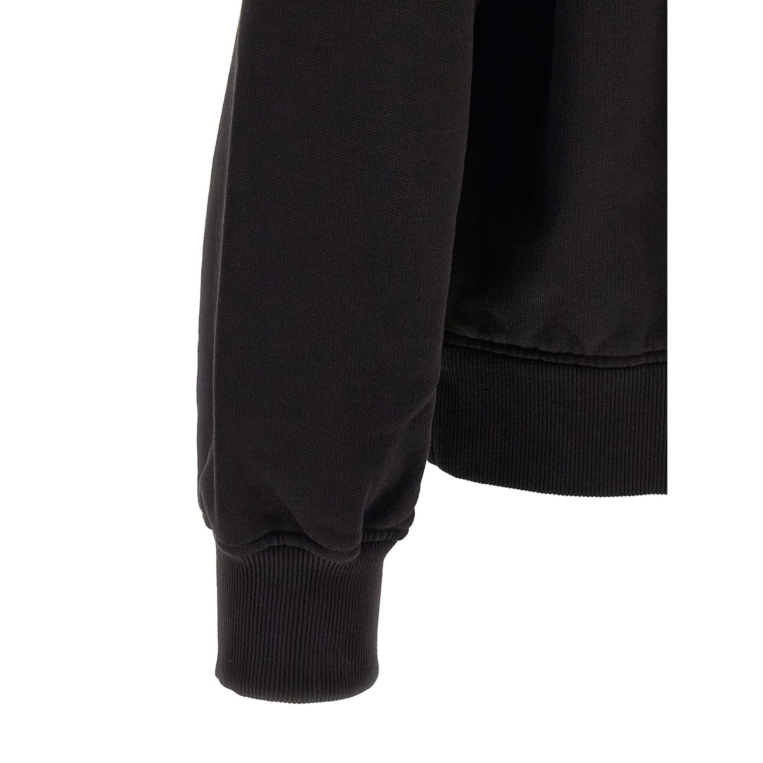 Dolce & Gabbana Black Cotton Sweatshirt