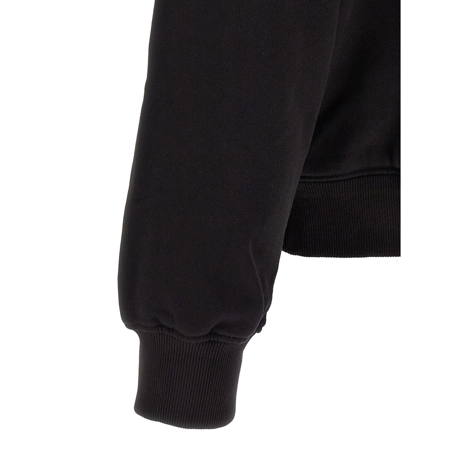Dolce & Gabbana Black Cotton Sweatshirt