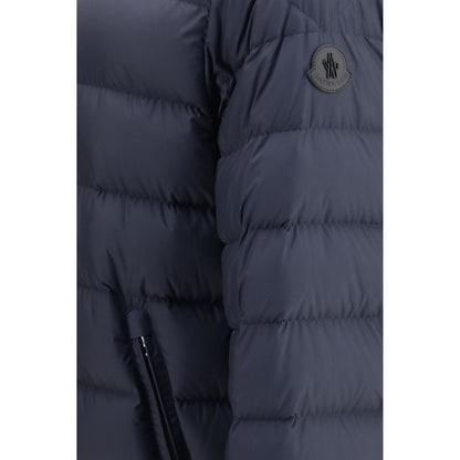 Moncler Blue Goose Down Shell Jacket