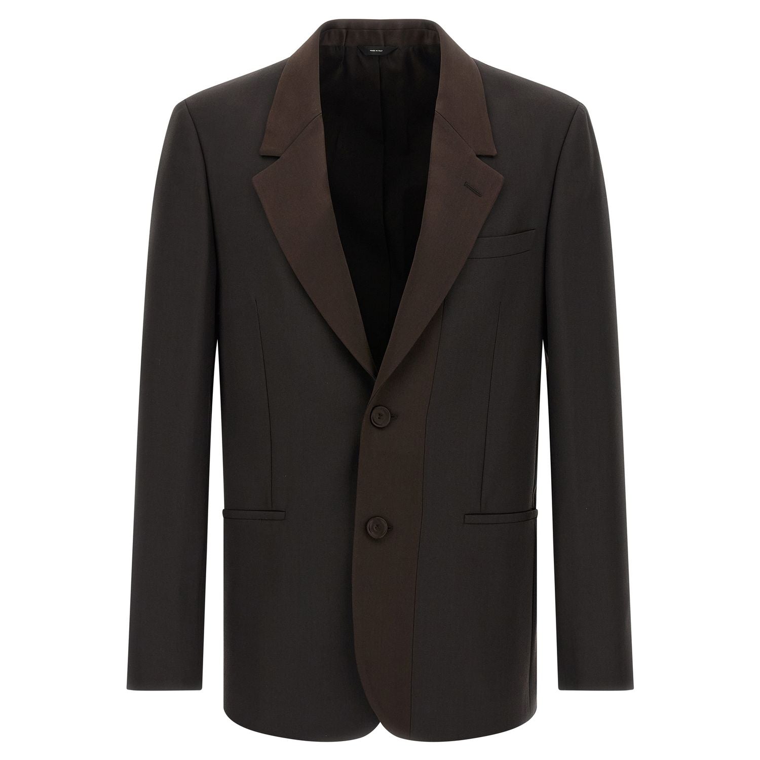Fendi Brown Polyester Blazer