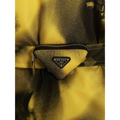 Prada Bicolor Polyamide Parka