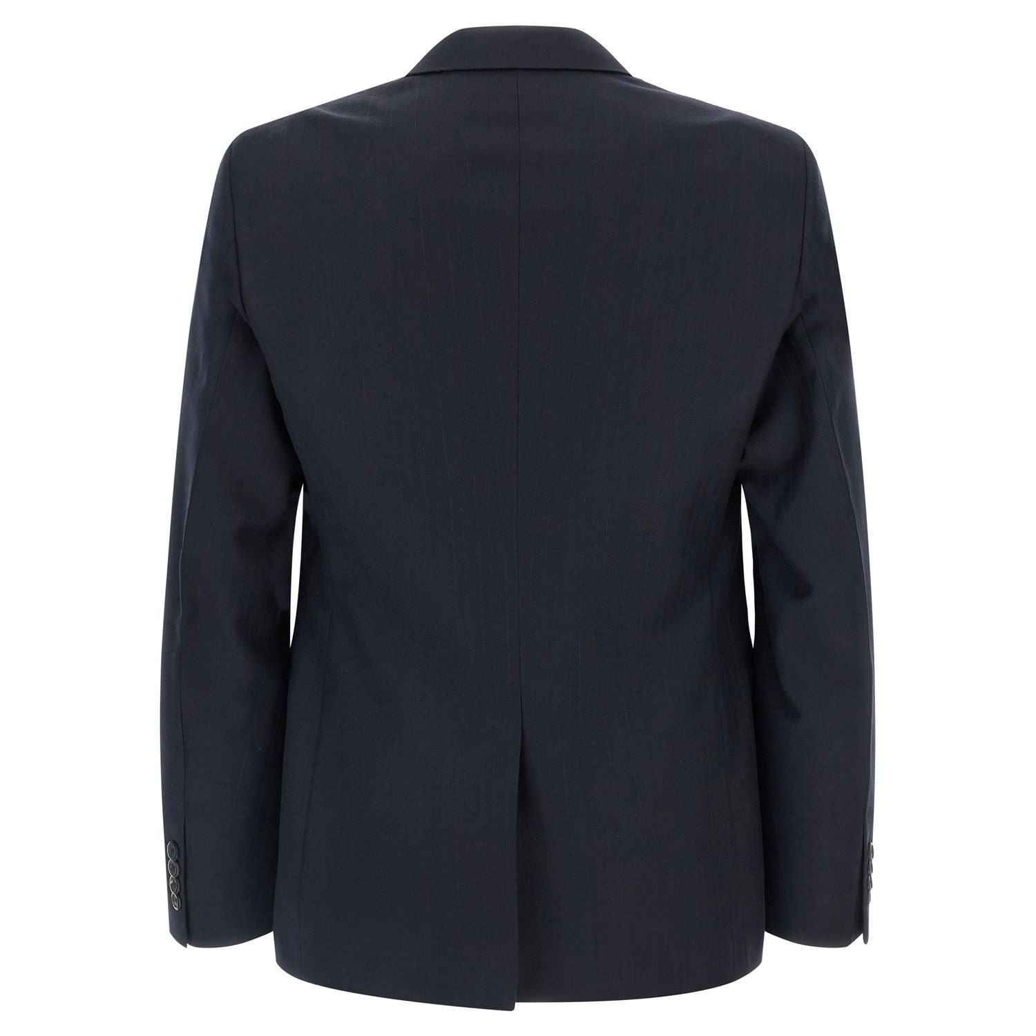 Prada Blue Virgin Wool Two-Piece Suit