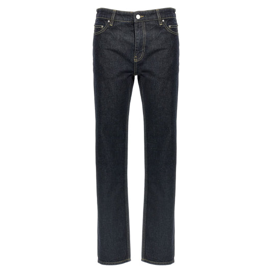 TOTEME Blue Cotton Tapered Jeans