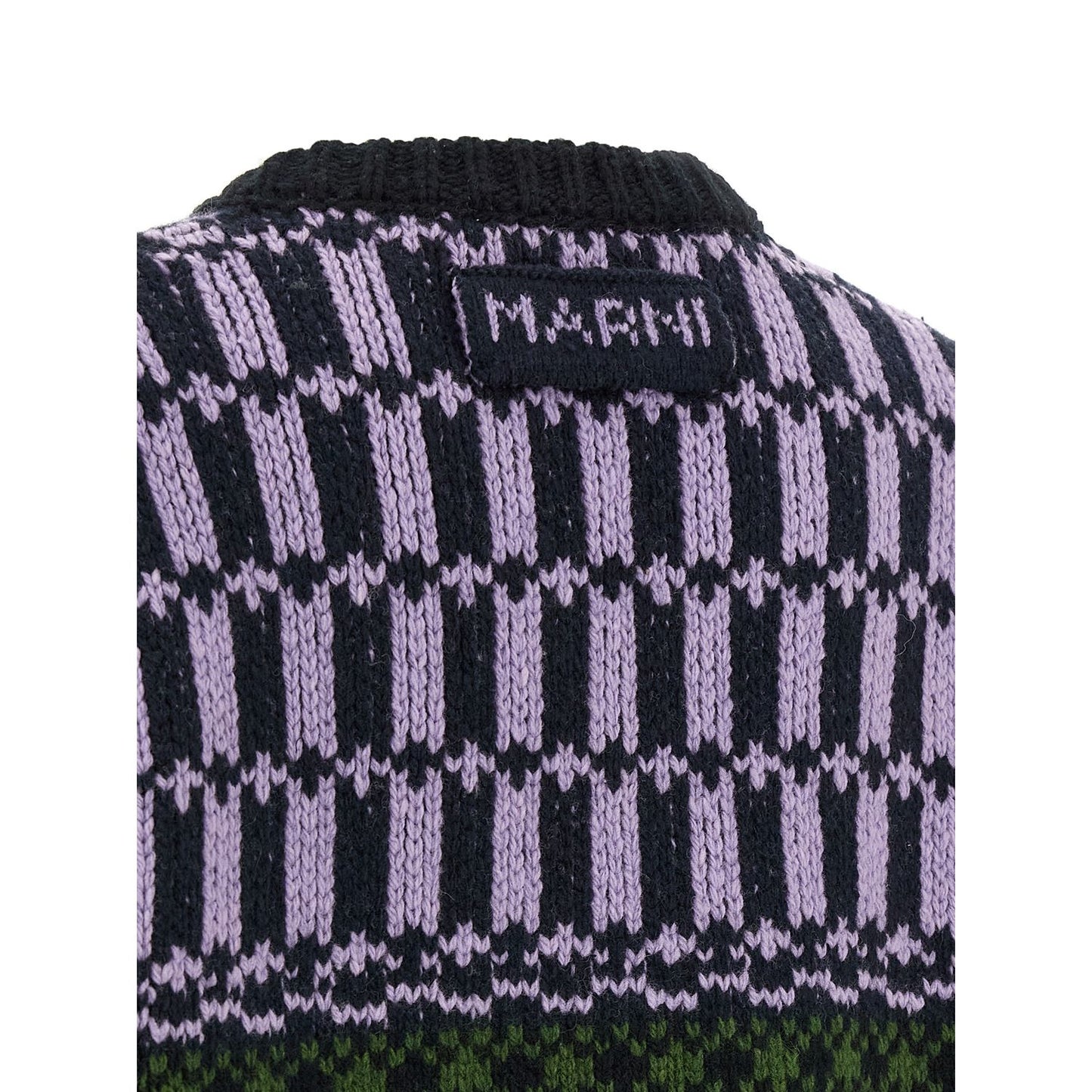 Marni Multicolor Wool Cardigan