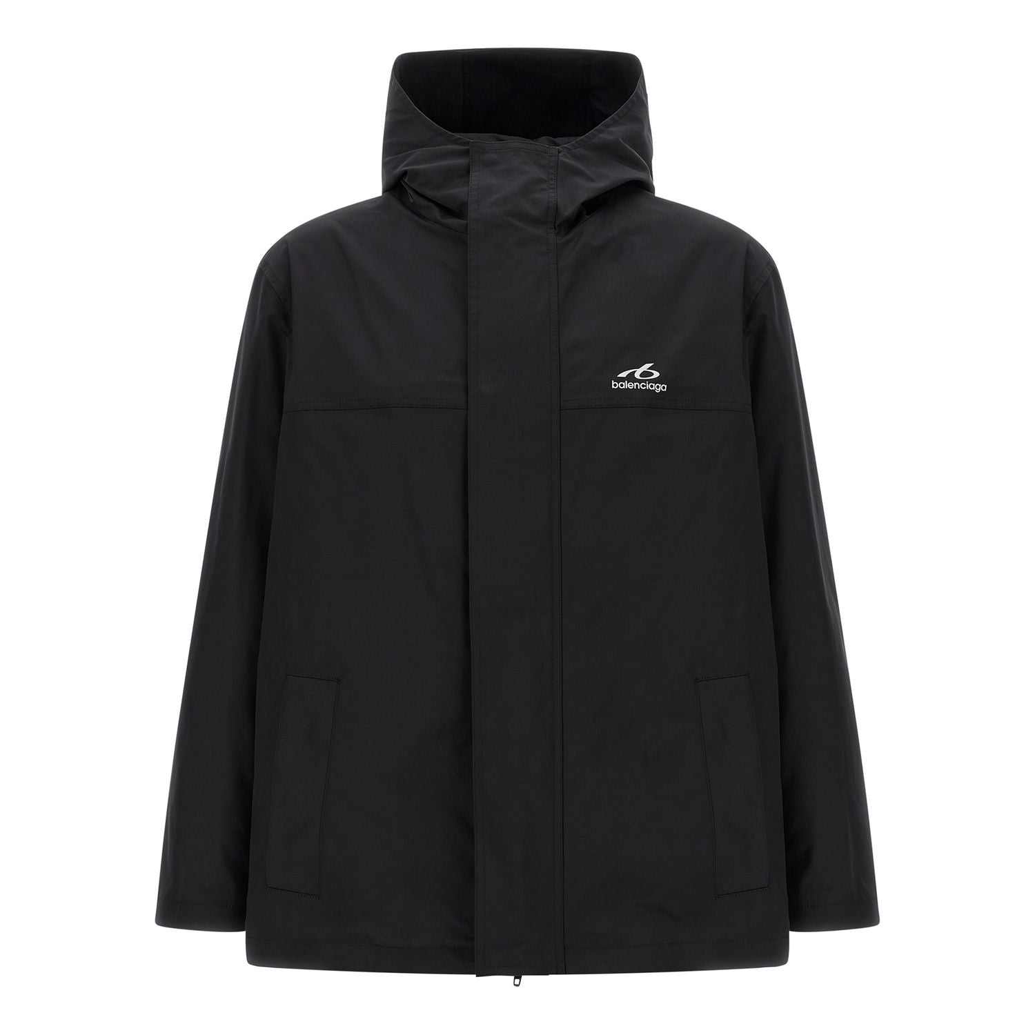 Balenciaga Black Polyester Parka