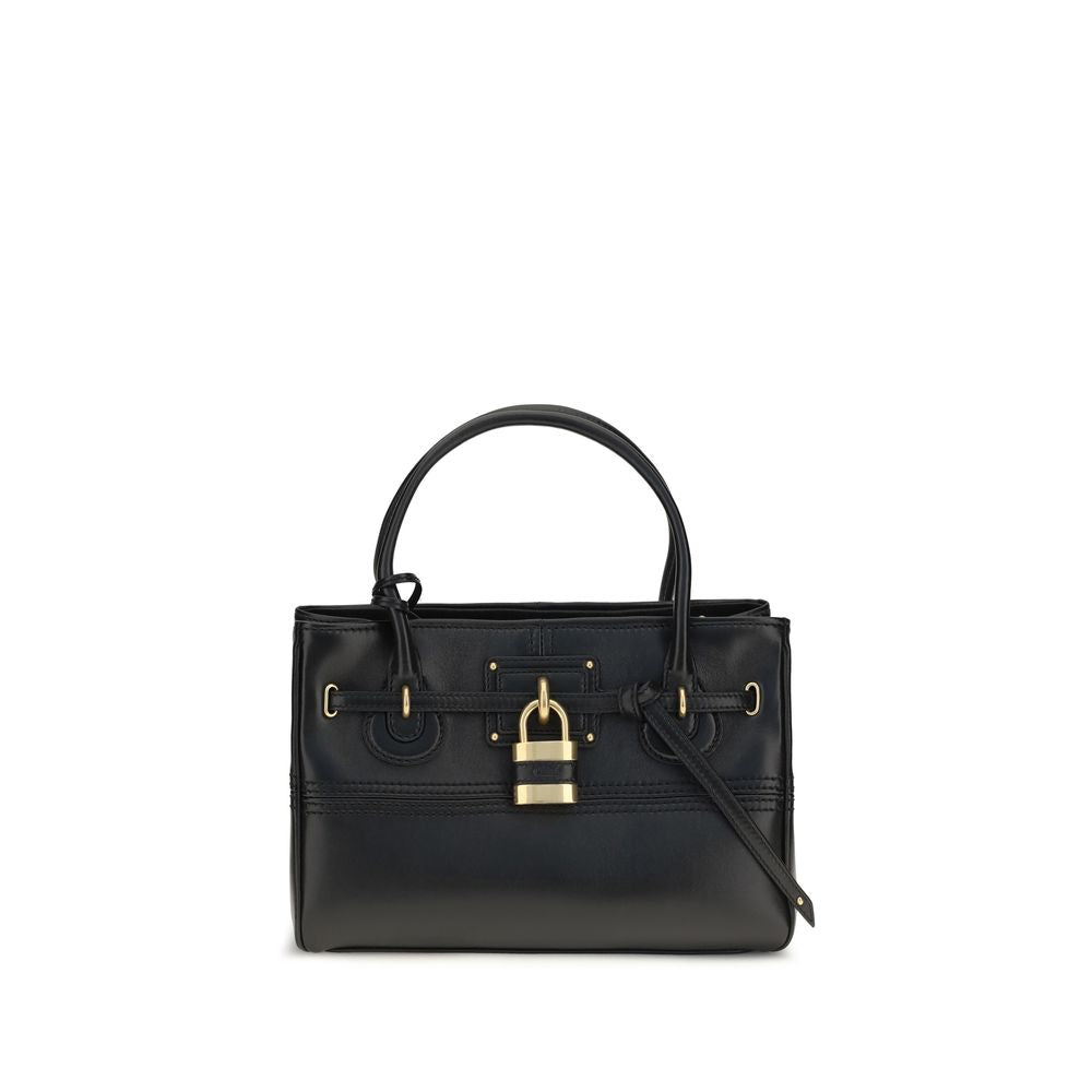Chloé Black Buffalo Leather Handbag