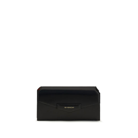 Givenchy Black Calf Leather Bos Taurus Clutch Bag