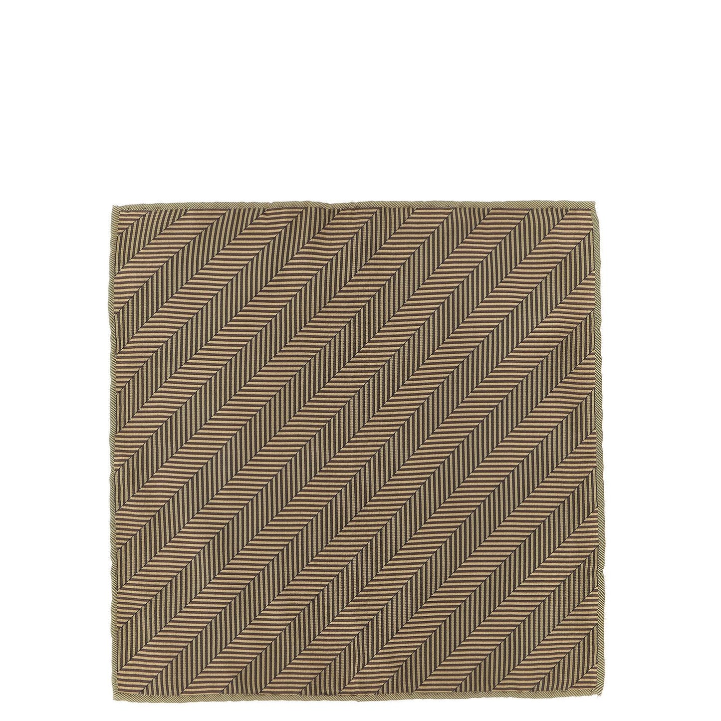 Brunello Cucinelli Beige Silk Pocket Square