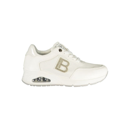 Laura Biagiotti Bianco Polyurethane Women's Sneaker