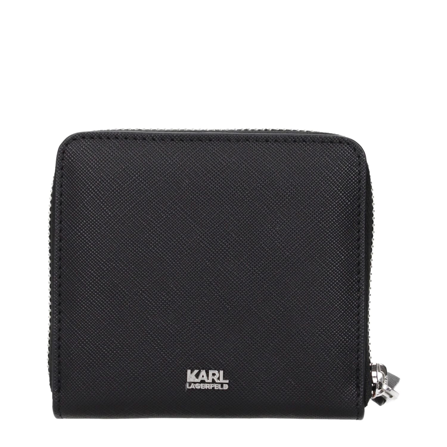 Karl Lagerfeld Black Polyethylene Wallet