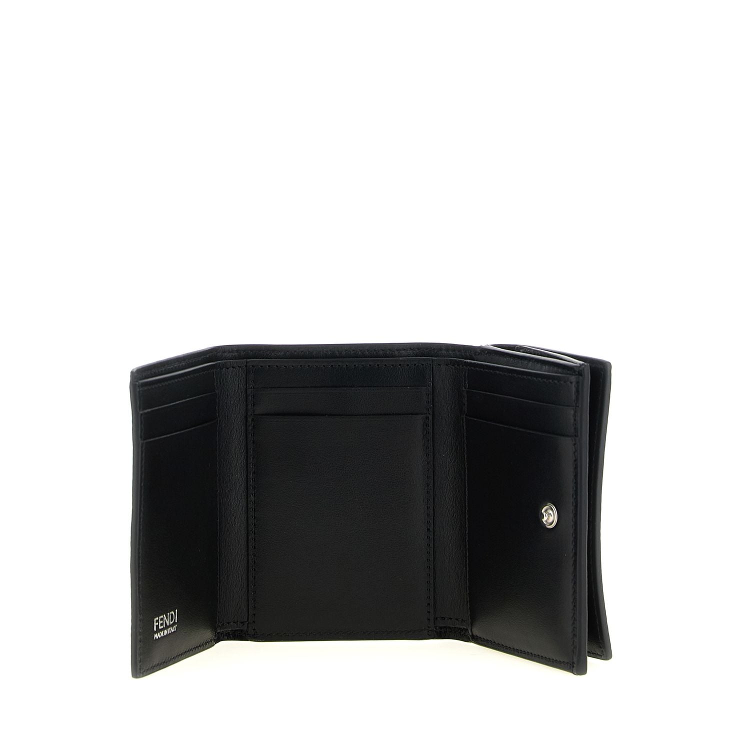 Fendi Black Calfskin Cardholder