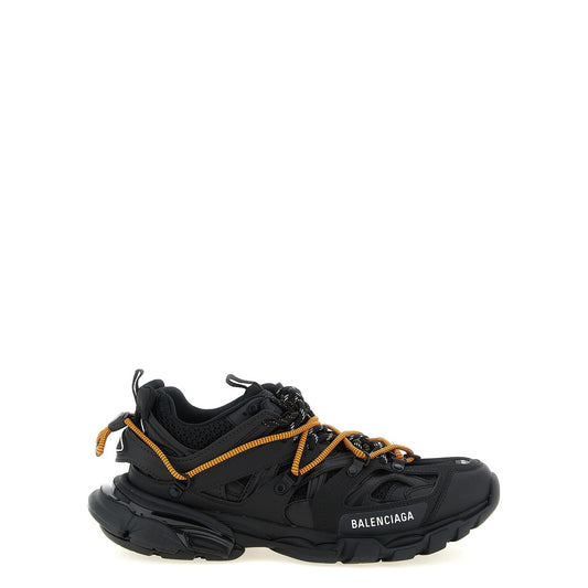 Balenciaga Black Polyethylene Athletic Sneakers