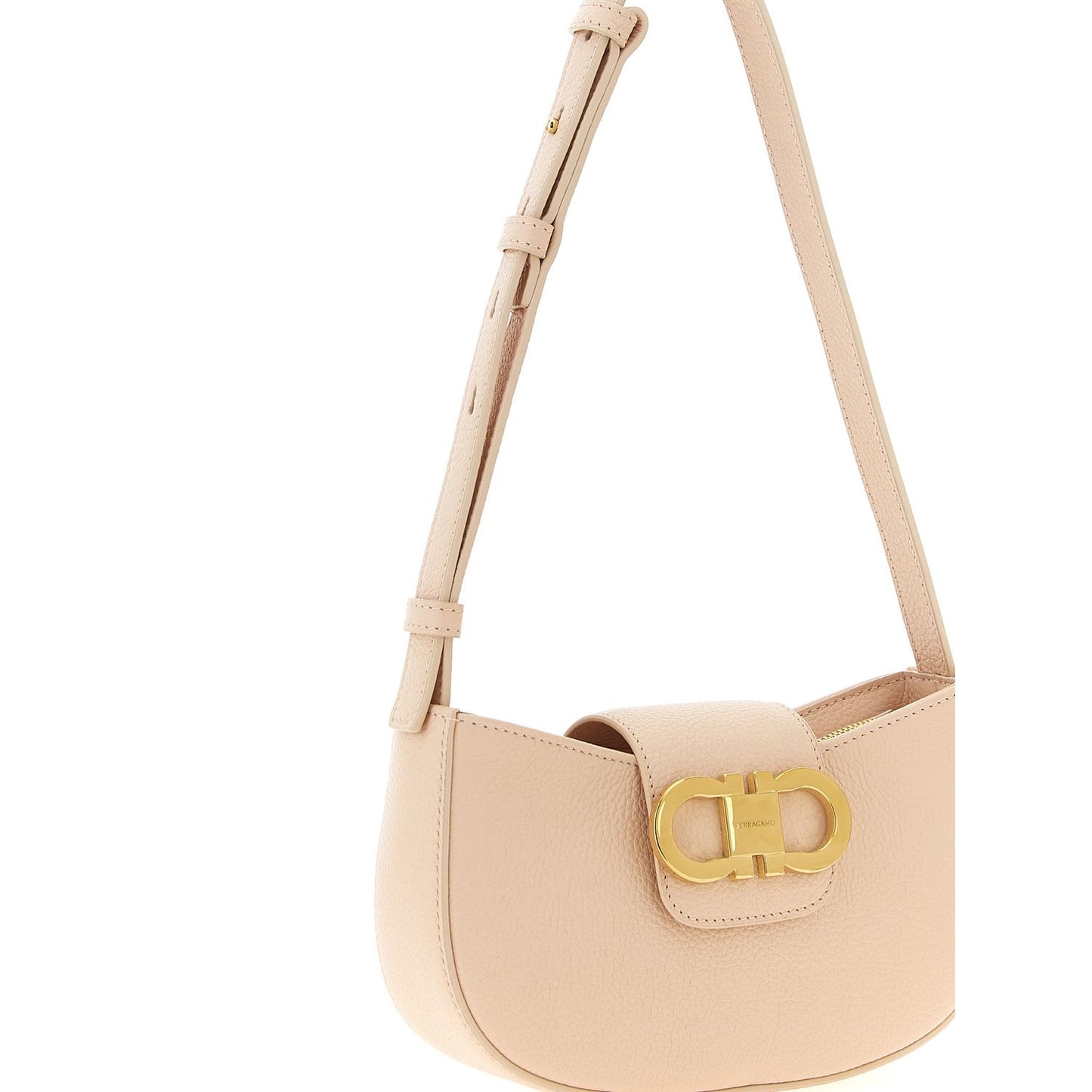 Ferragamo Multicolor Calfskin Shoulder Bag
