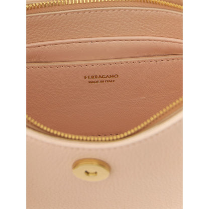 Ferragamo Multicolor Calfskin Shoulder Bag