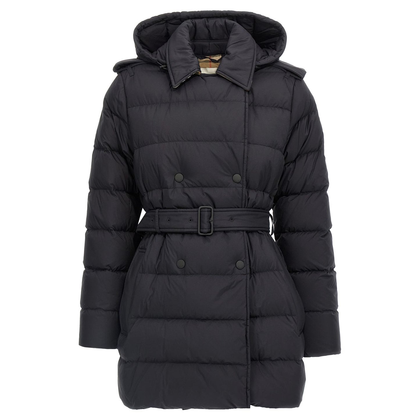 Burberry Black Polyamide Coat