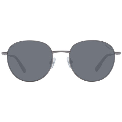 Hackett Gray Metal Sunglasses