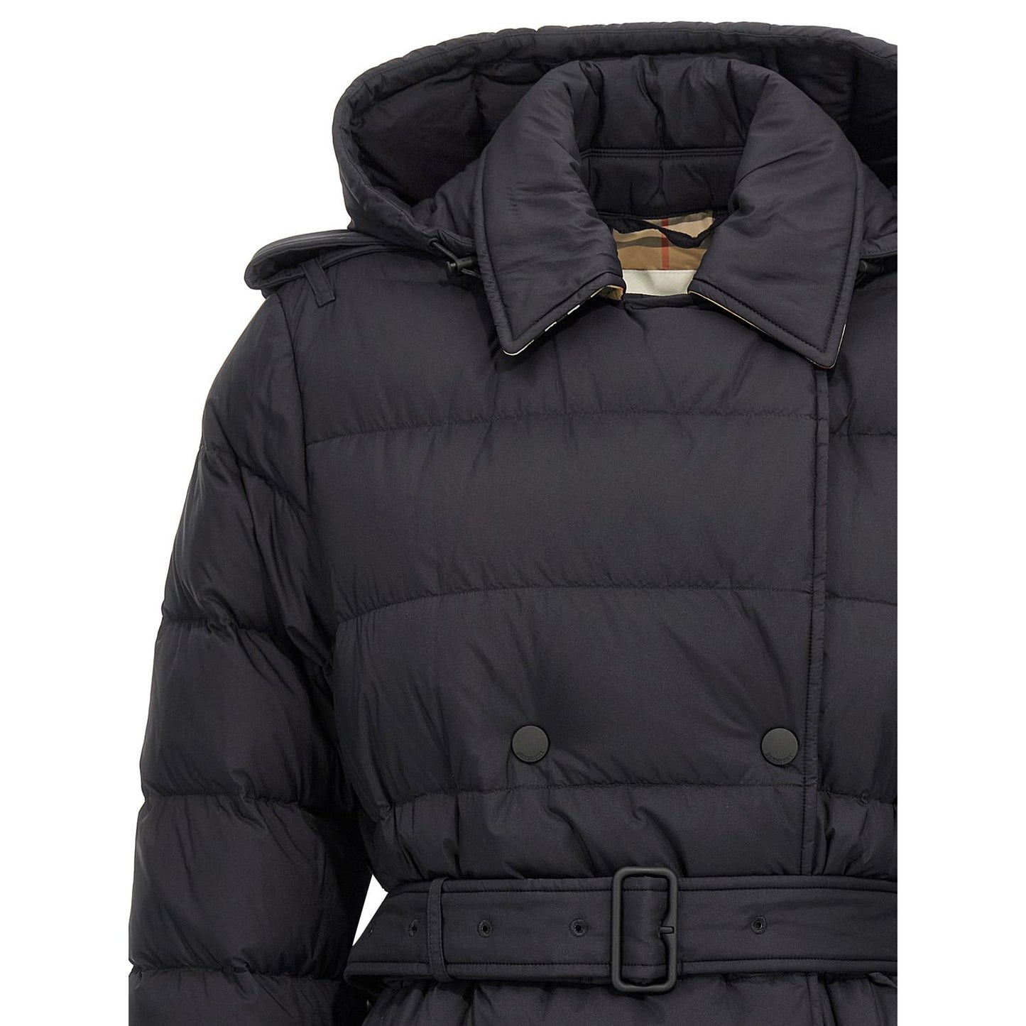 Burberry Black Polyamide Coat
