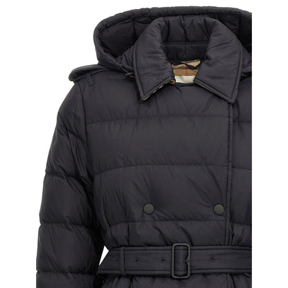 Burberry Black Polyamide Coat