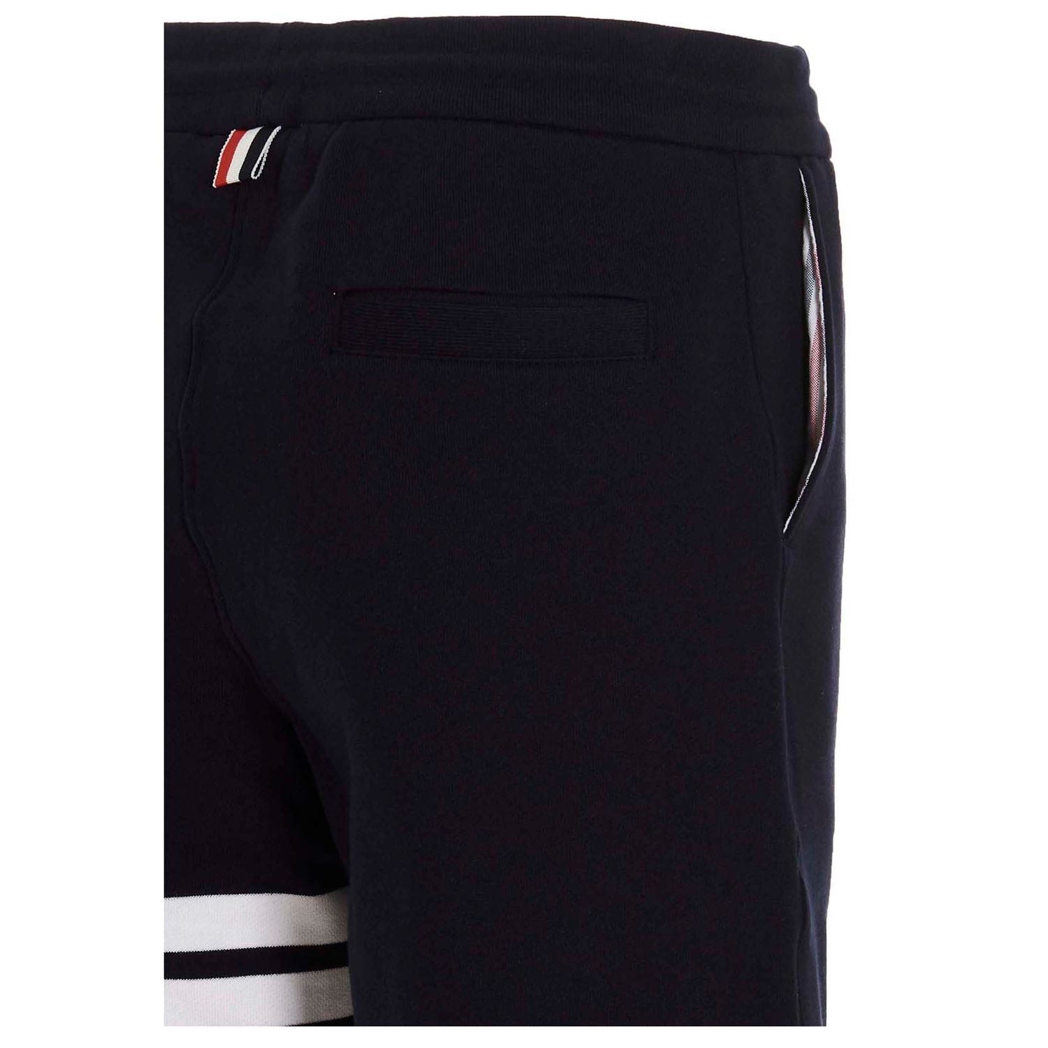 Thom Browne Blue Cotton Bermuda Shorts